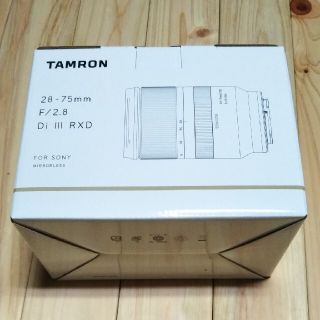 タムロン(TAMRON)の［未開封］TAMRON 28-75mm F/2.8 Model A036(レンズ(ズーム))