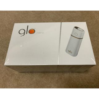 グロー(glo)の＜新品＞ glo nano  グローナノ ホワイト(タバコグッズ)