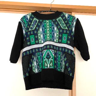 マメ(mame)の【20AW】mame kurogouchi  / クロップドニット(ニット/セーター)