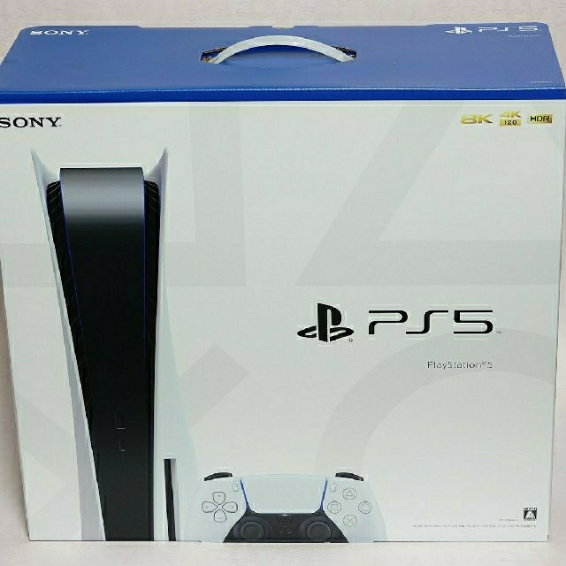 PlayStation(プレイステーション)のSONY PlayStation5 本体 ディスクドライブ版 エンタメ/ホビーのゲームソフト/ゲーム機本体(家庭用ゲーム機本体)の商品写真