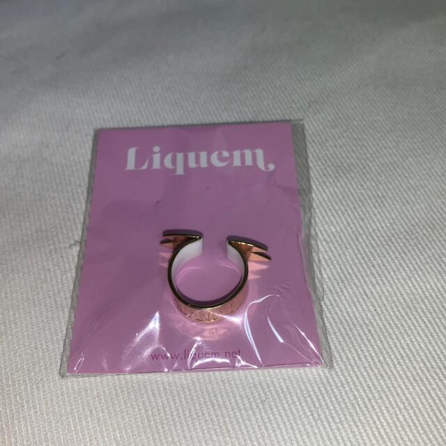 liquem メタルリボンリング レディースのアクセサリー(リング(指輪))の商品写真