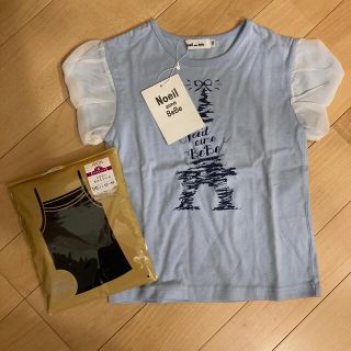 ベベノイユ(BEBE Noeil)のTシャツとキャミソール　セット(Tシャツ/カットソー)