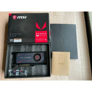 [美品] MSI RADEON RX VEGA56 AIR BOOST (PCパーツ)