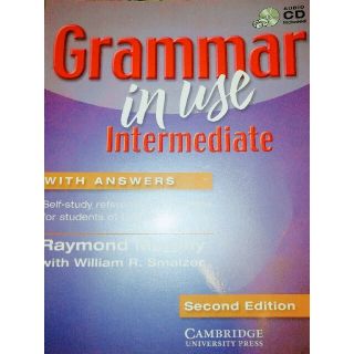 grammar in use intermediate　中の頁の写真記載多め(語学/参考書)