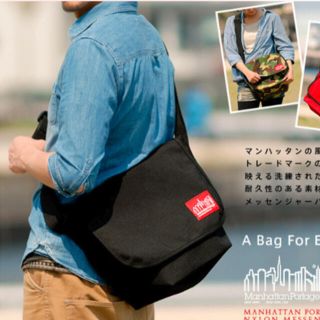 マンハッタンポーテージ(Manhattan Portage)のマンハッタンポーテージ　メッセンジャーバッグ　ブラック(メッセンジャーバッグ)