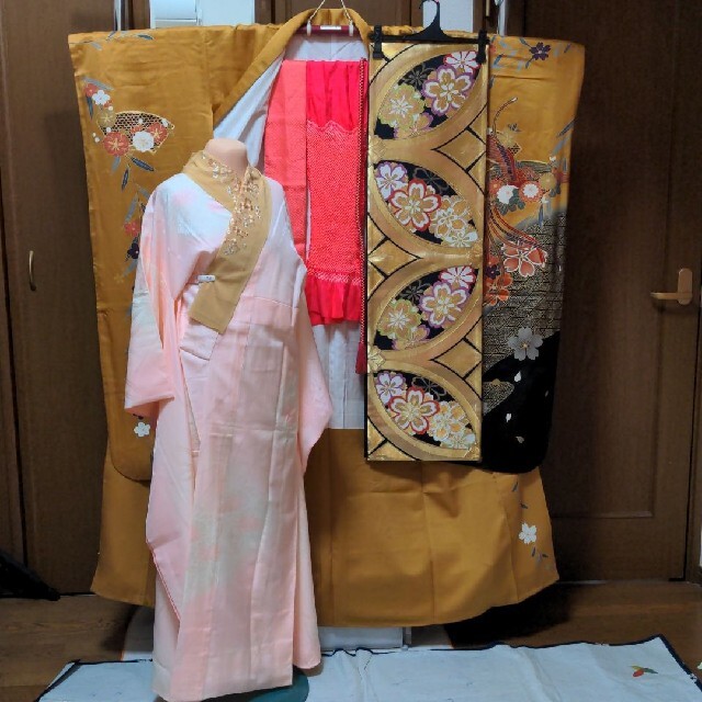 はるママ様専用 振り袖g、長襦袢、袋帯、小物セット はるママ様専用 振り袖g、長襦袢、袋帯、小物セット