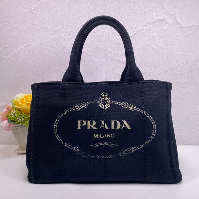 大特価！！ 【USED】PRADA/プラダ/カナパS/ブラック/2WAYバッグ