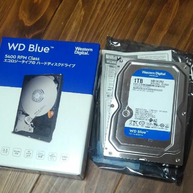 Western Digital WD Blue 3.5インチHDD 1TB