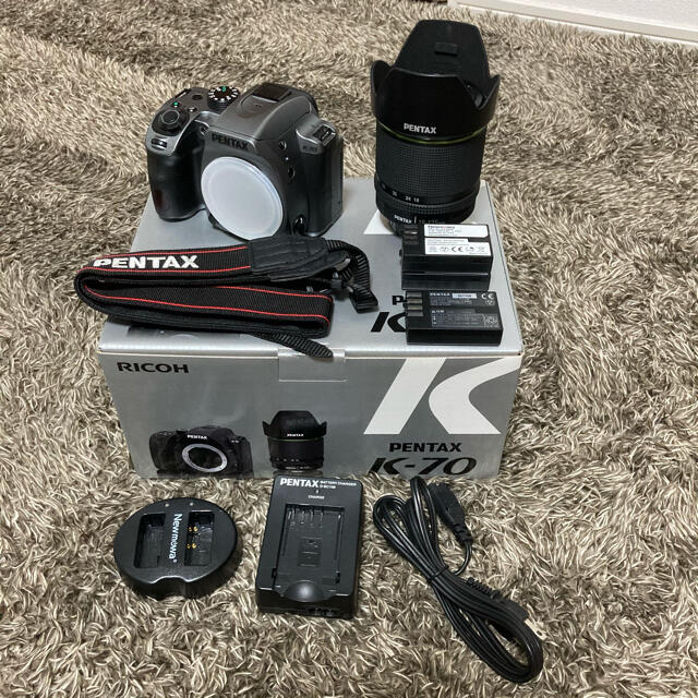 希少色】PENTAX K−70 18-135WRキット SILKY SILVE 希少色】PENTAX K−70 18-135WRキット SILKY SILVE