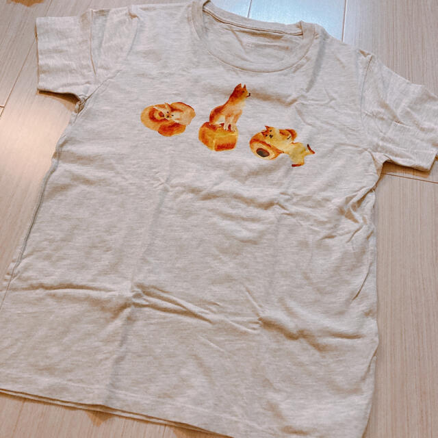 Graniph(グラニフ)のしば犬とパンTシャツ メンズのトップス(Tシャツ/カットソー(半袖/袖なし))の商品写真