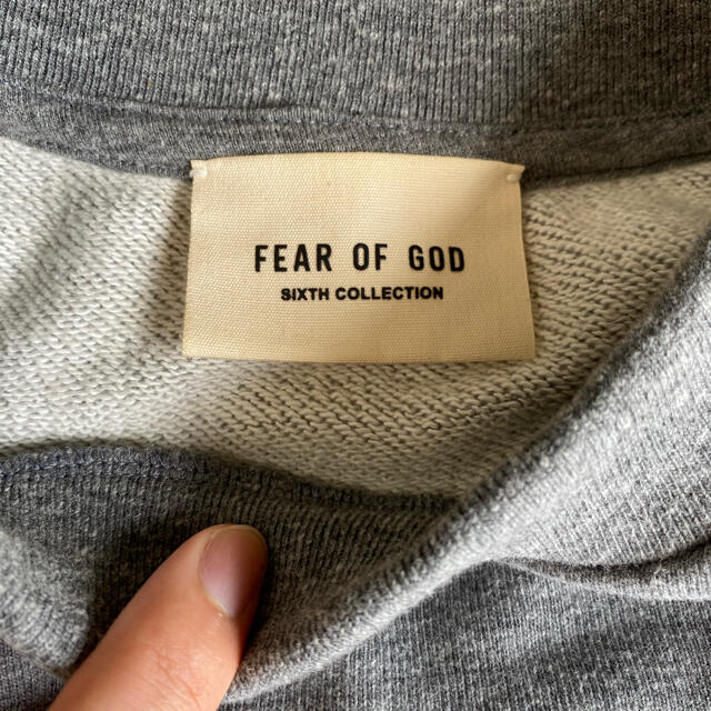FEAR OF GOD CREWNECK BACKLOGO SWEATSHIRT - 8