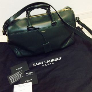 サンローラン(Saint Laurent)のサンローラン ボストンバッグ グリーン(ボストンバッグ)