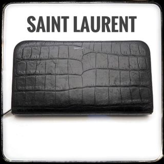 NEW ARRIVAL】 Saint Laurent - 美品！ サンローラン クロコエンボス