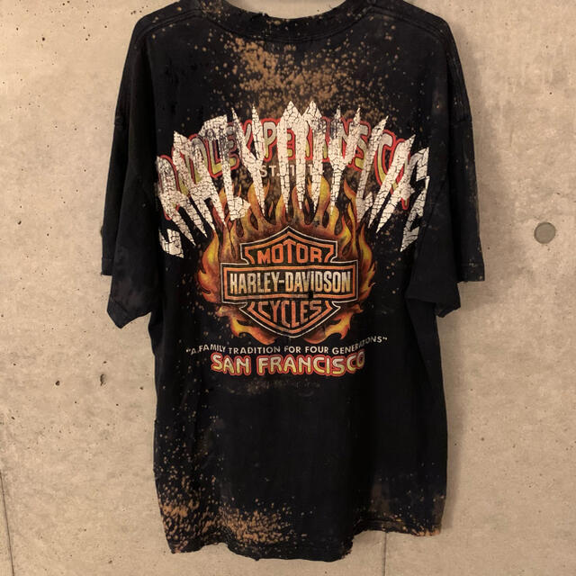 Harley Davidson(ハーレーダビッドソン)のZ VARGAS ハーレーダビッドソン　ブリーチTシャツ メンズのトップス(Tシャツ/カットソー(半袖/袖なし))の商品写真