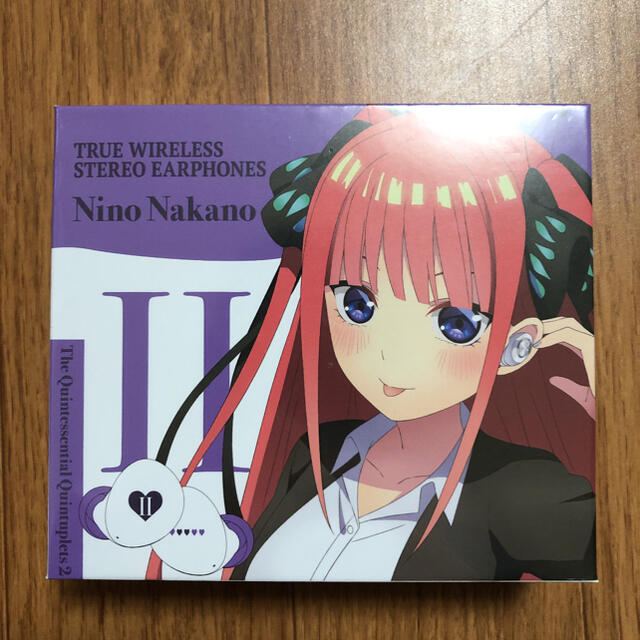 イヤホン 五等分の花嫁 ごとよめ 中野 二乃 モデル コラボイヤホン 二乃-