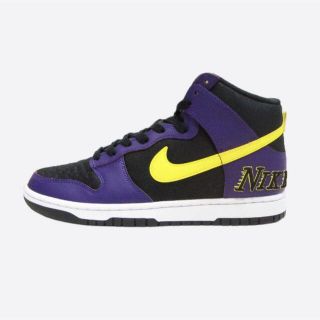 ナイキ(NIKE)の★新品★ナイキ★Dunk Hi PRM EMB (Lakers/9)(スニーカー)