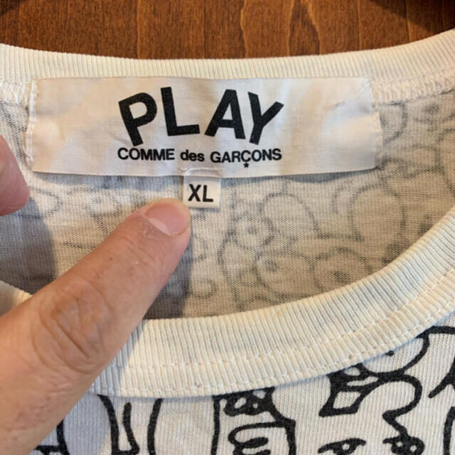 COMME des GARCONS(コムデギャルソン)のPLAY COMME des GARCONS ラットウィンプソンコラボTシャツ メンズのトップス(Tシャツ/カットソー(半袖/袖なし))の商品写真