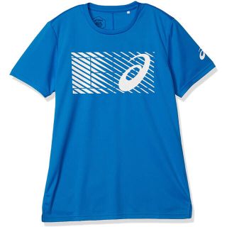 アシックス(asics)のasics アシックス半袖Tシャツ プラクティスショートスリーブトップ青メンズS(ウェア)