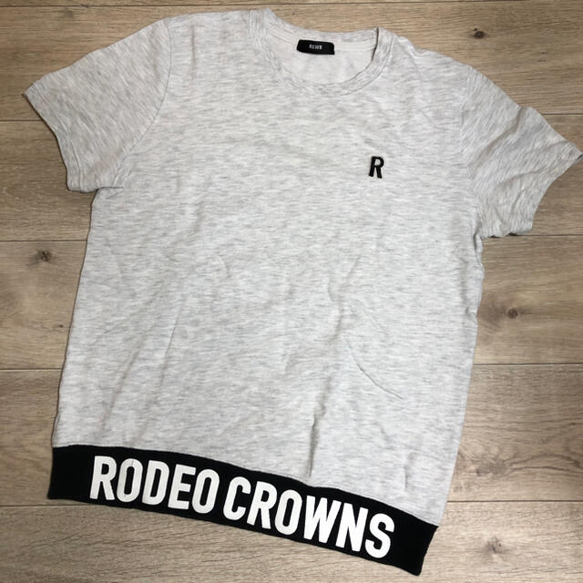 RODEO CROWNS(ロデオクラウンズ)のRODEO CROWNS＊ロデオ＊トレーナーTシャツ レディースのトップス(Tシャツ(半袖/袖なし))の商品写真