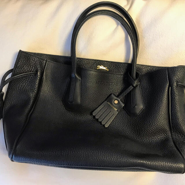 LONGCHAMP(ロンシャン)のロンシャン　ペネロペ　ブラック　美品 レディースのバッグ(トートバッグ)の商品写真