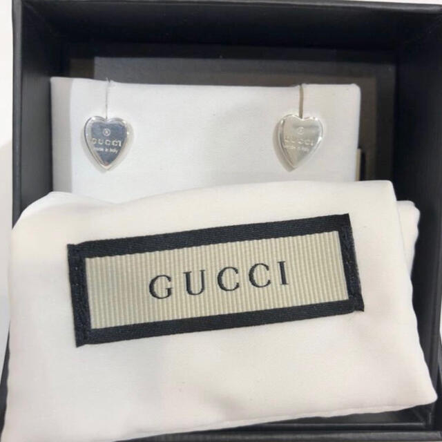 Gucci(グッチ)のGUCCI グッチ ハートピアス レディースのアクセサリー(ピアス)の商品写真