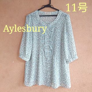 アリスバーリー(Aylesbury)のアリスバーリー シフォンブラウス 小花柄  11号  東京スタイル(シャツ/ブラウス(長袖/七分))