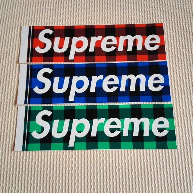 Supreme バッファロー　ステッカーファッション小物