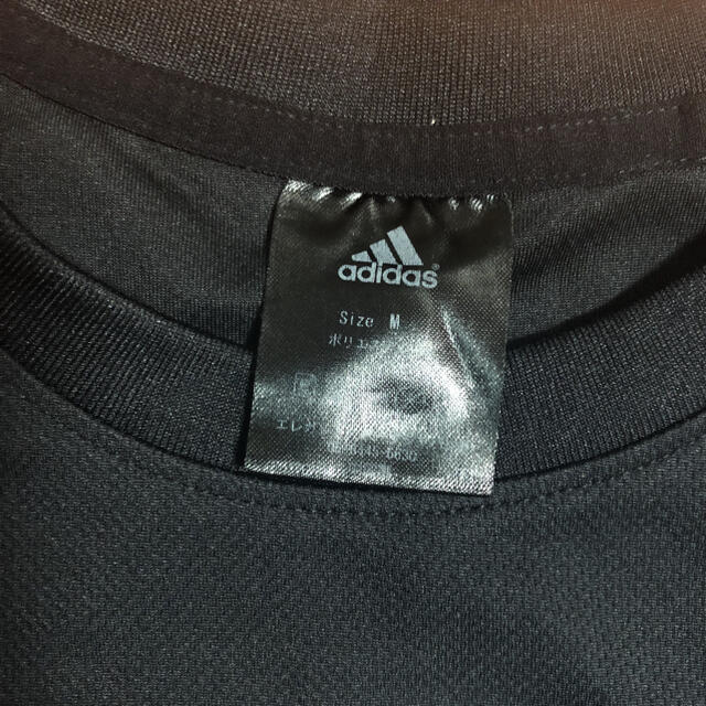 adidas(アディダス)のadidas アディダス メッシュTシャツ　M スポーツ/アウトドアのサッカー/フットサル(ウェア)の商品写真