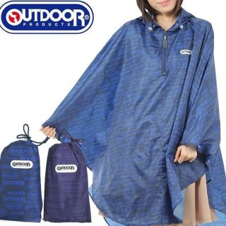 アウトドアプロダクツ(OUTDOOR PRODUCTS)のOUTDOOR PRODUCTS LOGO レインポンチョ(レインコート)