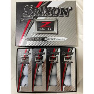 スリクソン(Srixon)のスリクソン Z-STAR XV SRIXON 1ダース 新品 ピュアホワイト(その他)