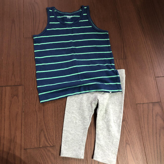 babyGAP(ベビーギャップ)のギャップ　タンクトップ　パンツ キッズ/ベビー/マタニティのキッズ服男の子用(90cm~)(Tシャツ/カットソー)の商品写真