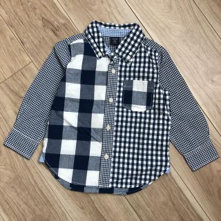 ベビーギャップ(babyGAP)の【新品】baby Gap  チェックシャツ　100(ブラウス)