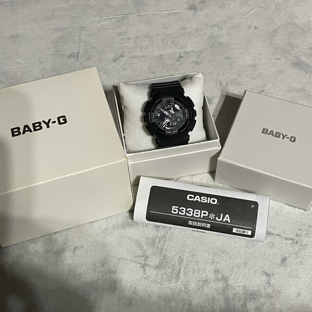 腕時計ベビージーBA-110NCASIO Baby-G 5338P＊JA ブラック