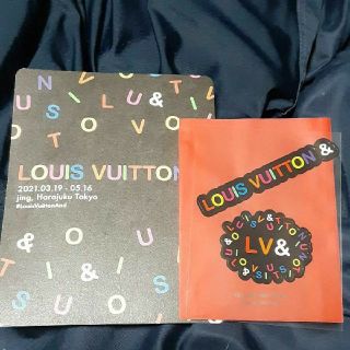 ルイヴィトン(LOUIS VUITTON)のルイヴィトン&展　ステッカー　シール　カード(ノベルティグッズ)