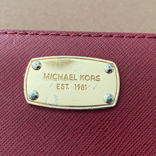 Michael Kors(マイケルコース)のMICHAEL KORS 長財布 マイケルコース 赤 レディースのファッション小物(財布)の商品写真