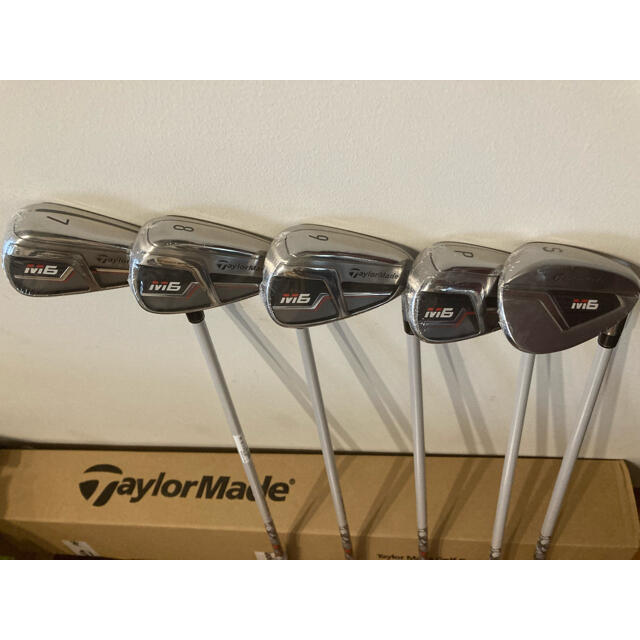 TaylorMade - 新品未使用！テーラーメイド M6アイアンセット ...