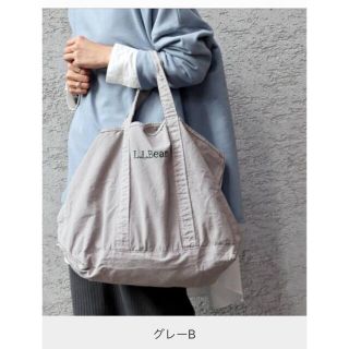 ジャーナルスタンダード(JOURNAL STANDARD)の【L.L Bean/エルエルビーン】SMUグローサリートートアトゾメ◆グレー(トートバッグ)