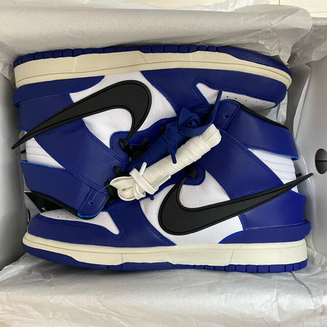【お気に入り】 - NIKE NIKE 新品 29cm Royal Deep HIGH DUNK AMBUSH スニーカー 【お気に入り】 - NIKE NIKE 新品 29cm Royal Deep HIGH DUNK AMBUSH スニーカー
