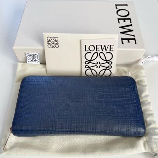 ロエベ(LOEWE)のロエベ 長財布 ネイビー(財布)