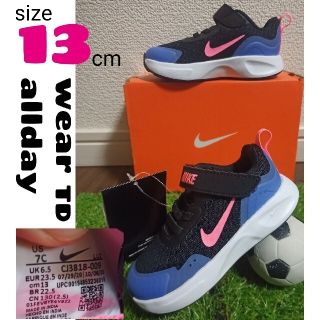 ナイキ(NIKE)の13㌢　ウェアオールデイ　男女兼用　タグ付き(スニーカー)