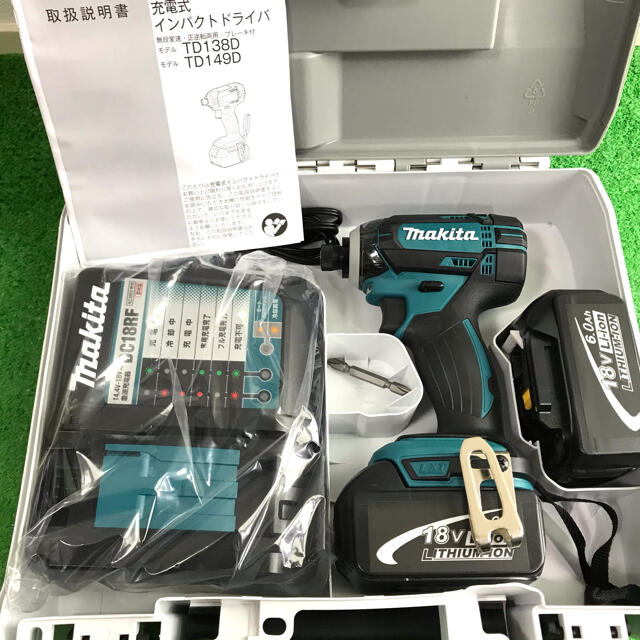 Makita(マキタ)のmakita   新品未使用　TD149D  18V  インパクトドライバー 自動車/バイクのバイク(工具)の商品写真