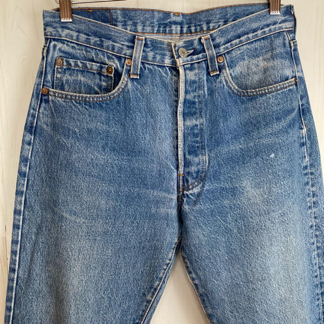 Levi's(リーバイス)の80s 米国製 リーバイス 501 デニムパンツ ジーンズ  古着 W30 メンズのパンツ(デニム/ジーンズ)の商品写真