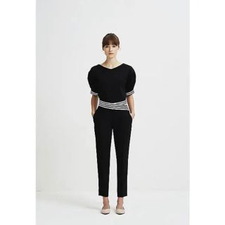 ドゥロワー(Drawer)のボーダーズアットバルコニー ★TAPERED PANTS 36(カジュアルパンツ)