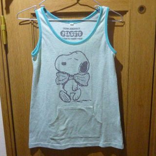 スヌーピー(SNOOPY)のスヌーピー　タンクトップ　サイズ150　<i467>(Tシャツ/カットソー)