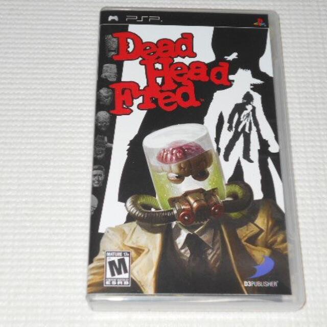 PlayStation Portable(プレイステーションポータブル)のPSP★Dead Head Fred 海外版(国内本体動作可能) エンタメ/ホビーのゲームソフト/ゲーム機本体(携帯用ゲームソフト)の商品写真