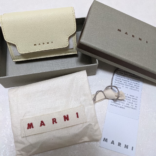 Marni(マルニ)の【新品正規品】Marni  トリフォールド ウォレット トリコロール レディースのファッション小物(財布)の商品写真