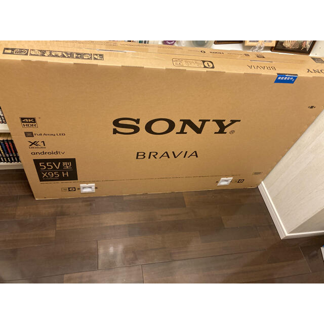 BRAVIA(ブラビア)のSONY KJ-55X9500H SONY 液晶 新品未開封 スマホ/家電/カメラのテレビ/映像機器(テレビ)の商品写真