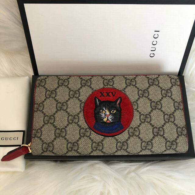 Gucci(グッチ)の新品★GUCCI グッチ ミスティックキャット 長財布 レディースのファッション小物(財布)の商品写真