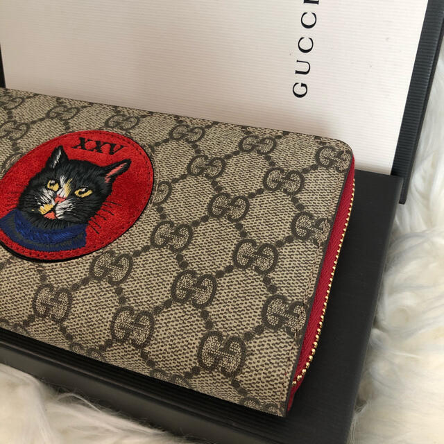 超ポイント祭?期間限定】 レアGUCCI グッチ ミスティックキャット GG