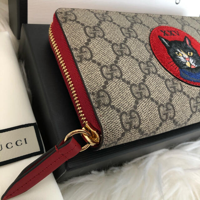 Gucci(グッチ)の新品★GUCCI グッチ ミスティックキャット 長財布 レディースのファッション小物(財布)の商品写真